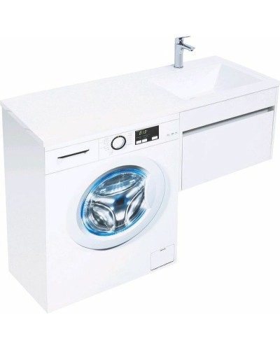 Тумба с раковиной Aquanet Токио 120 R 239213 подвесная Белая