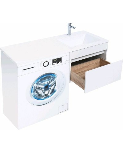 Тумба с раковиной Aquanet Токио 120 R 239213 подвесная Белая