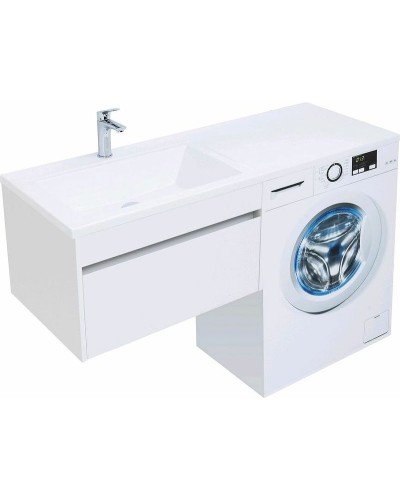 Тумба с раковиной Aquanet Токио 130 L 239217 подвесная Белая