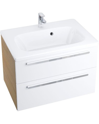 Тумба под раковину Ravak SD Chrome II 70 X000000921 подвесная Капучино Белая