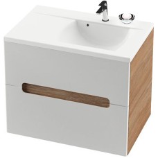 Тумба под раковину Ravak SD Classic II 80 L X000000913 подвесная Капучино Белая