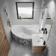 Тумба под раковину Ravak Rosa II 60 X000000926 подвесная Капучино Белая