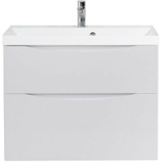 Тумба под раковину BelBagno Marino 80 MARINO-H60-800-2C-SO-BL-P подвесная Bianco Lucido