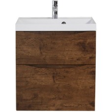 Тумба под раковину BelBagno Marino 60 MARINO-H60-600-2C-SO-RW-P подвесная Rovere Moro