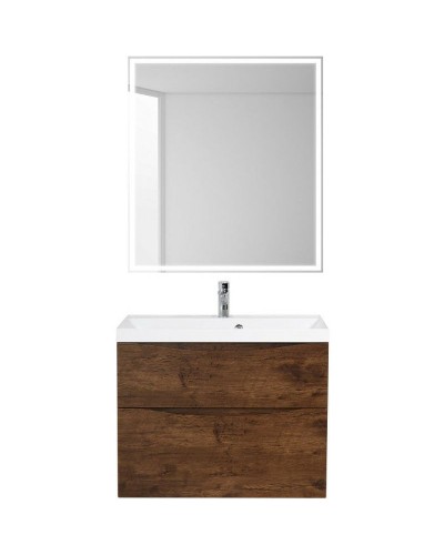 Тумба под раковину BelBagno Marino 80 MARINO-H60-800-2C-SO-RW-P подвесная Rovere Moro