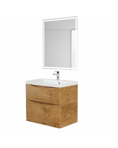 Тумба под раковину BelBagno Marino 70 MARINO-H60-700-2C-SO-RN-P подвесная Rovere Nature