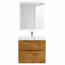 Тумба под раковину BelBagno Marino 70 MARINO-H60-700-2C-SO-RN-P подвесная Rovere Nature