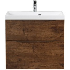 Тумба под раковину BelBagno Marino 70 MARINO-H60-700-2C-SO-RW-P подвесная Rovere Moro