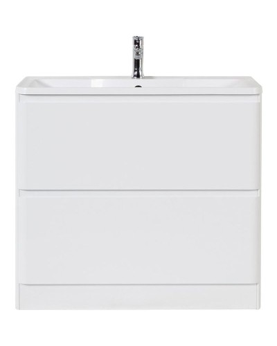 Тумба под раковину BelBagno Albano 90 ALBANO-900-2C-PIA-BL Bianco Lucido