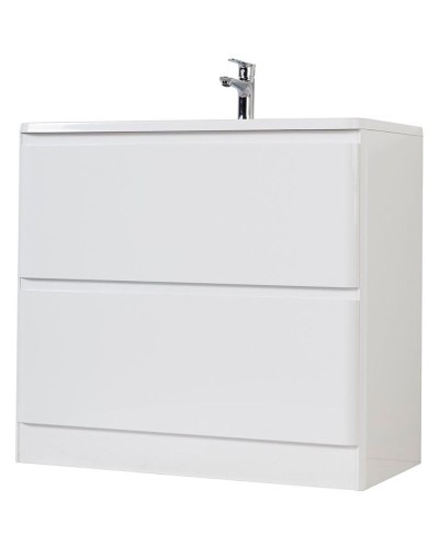 Тумба под раковину BelBagno Albano 90 ALBANO-900-2C-PIA-BL Bianco Lucido