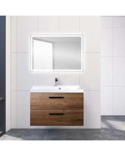 Тумба под раковину BelBagno Aurora 80 AURORA-800-2C-SO-RT подвесная Rovere Tabacco