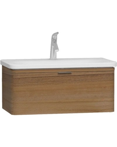 Тумба с раковиной натуральная древесина 79,5 см Vitra Nest Trendy 56138