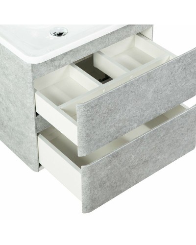 Тумба под раковину BelBagno ALBANO-600-2C-SO-BL подвесная Bianco Lucido