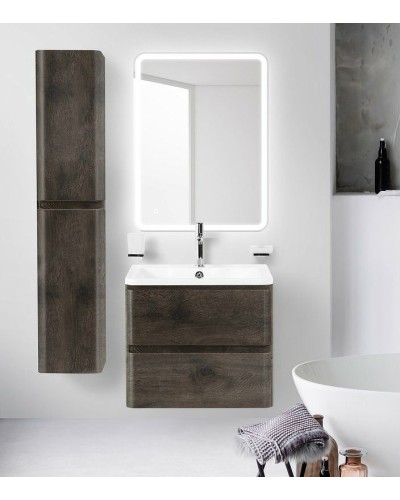 Тумба под раковину BelBagno ALBANO-600-2C-SO-RNG подвесная Rovere Nature Grigio