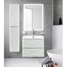 Тумба под раковину BelBagno ALBANO-600-2C-SO-RVB подвесная Rovere Vintage Bianco