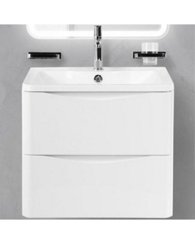 Тумба под раковину BelBagno ACQUA-600-2C-SO-BL подвесная Bianco Lucido