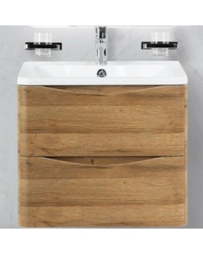 Тумба под раковину BelBagno ACQUA-600-2C-SO-RR подвесная Rovere Rustico