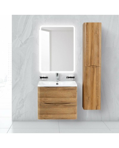 Тумба под раковину BelBagno ACQUA-600-2C-SO-RR подвесная Rovere Rustico