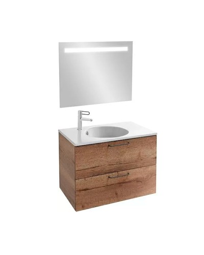 Тумба под раковину Jacob Delafon Odeon Rive Gauche 90 EB2523-R9-E52 подвесная Дуб табак