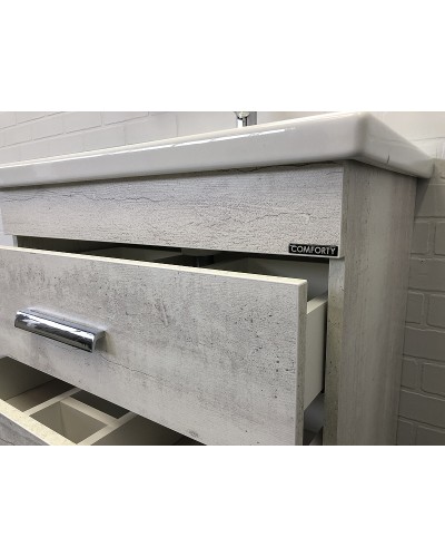 Тумба с раковиной Comforty Никосия 70Н 00-00005793 Дуб белый