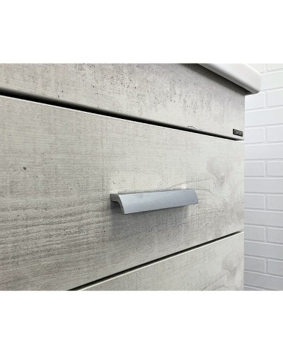 Тумба с раковиной Comforty Никосия 70П 00-00005792 подвесная Дуб белый