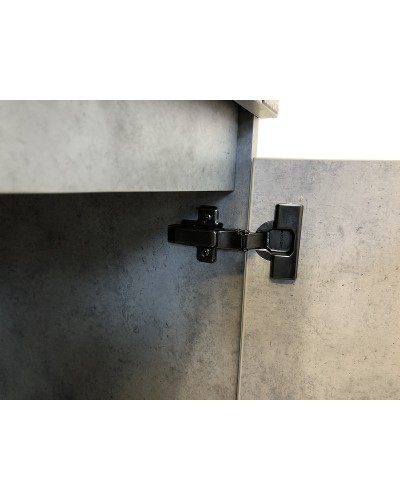 Тумба с раковиной Comforty Осло 70ПД 00-00006118 подвесная Бетон светлый