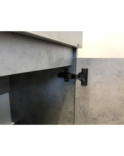 Тумба с раковиной Comforty Осло 70ПД 00-00006118 подвесная Бетон светлый