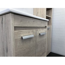 Тумба с раковиной Comforty Марио 60 00-00005206 Дуб дымчатый