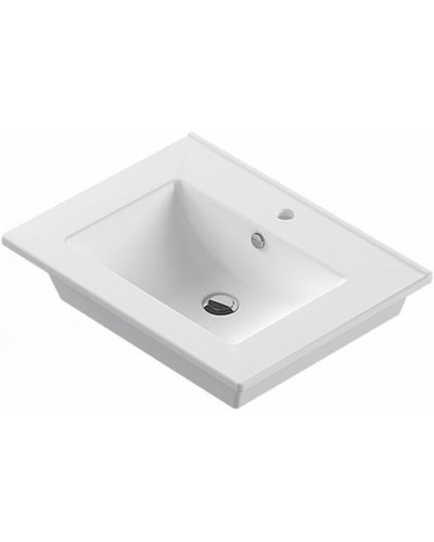 Тумба с раковиной Comforty Марио 60 00-00004155 Дуб темный