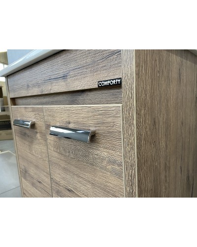 Тумба с раковиной Comforty Марио 60 00-00004155 Дуб темный