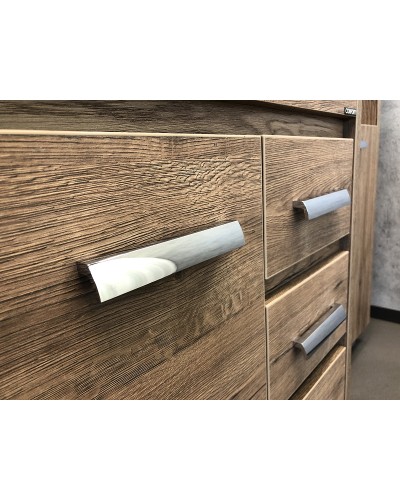 Тумба с раковинами Comforty Марио 75 00-00004157 Дуб темный