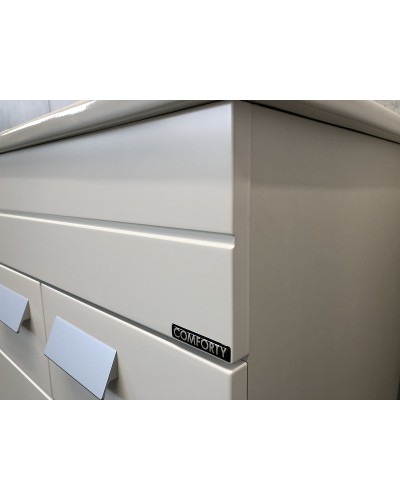 Тумба с раковиной Comforty Модена М-60 00-00001642 Белая матовая