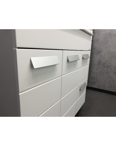 Тумба с раковиной Comforty Модена М-90 00-00001644 Белая матовая