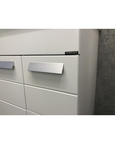 Тумба с раковиной Comforty Модена М-90 00-00001644 Белая матовая