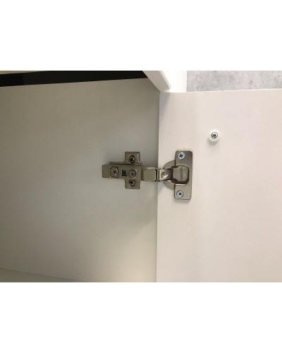 Тумба с раковиной Comforty Модена М-90 00-00001644 Белая матовая