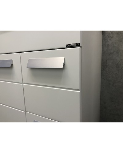 Тумба с раковиной Comforty Модена М-90 00-00001644 Белая матовая