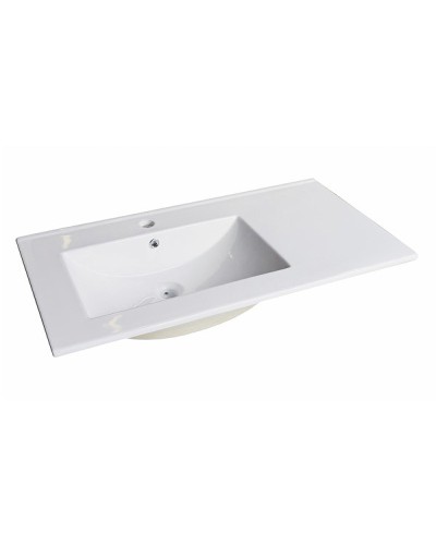 Тумба с раковиной Comforty Дюссельдорф 90 00-00004093 Дуб дымчатый