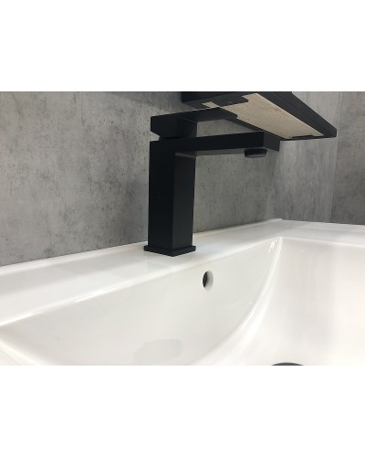 Тумба с раковиной Comforty Дюссельдорф 90 00-00004093 Дуб дымчатый