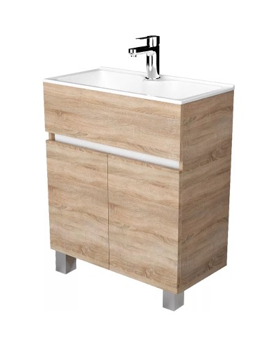 Тумба с раковиной 1MarKa Mira 60Н У83303 Дуб сонома
