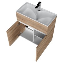 Тумба с раковиной 1MarKa Mira 60Н У83303 Дуб сонома