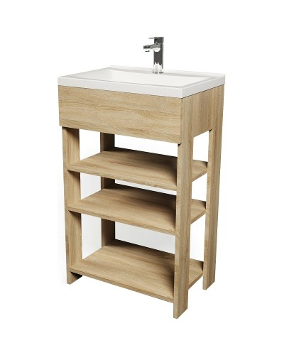 Тумба с раковиной 1MarKa Revo 50H У98621 Дуб сонома