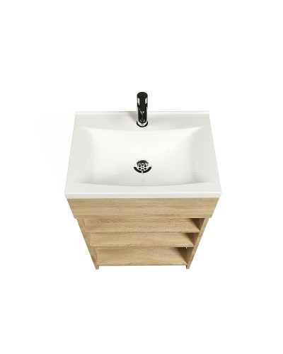 Тумба с раковиной 1MarKa Revo 50H У98621 Дуб сонома