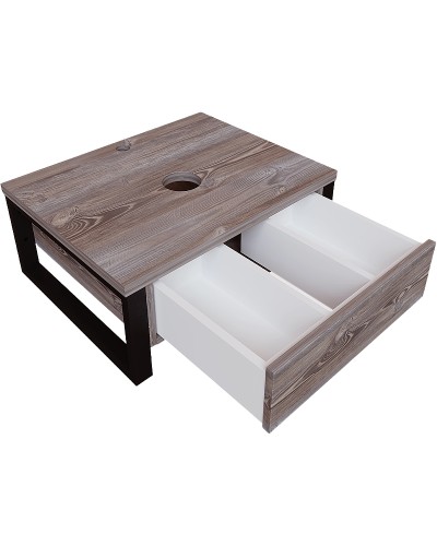 Тумба под раковину 1MarKa Grunge Loft 60П Ц0000001579 подвесная Дуб намибия