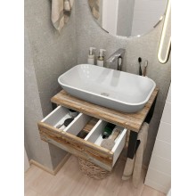 Тумба под раковину 1MarKa Grunge Loft 60П Ц0000001579 подвесная Дуб намибия