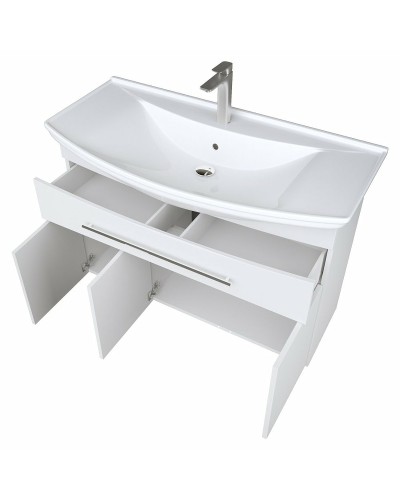 Тумба под раковину 1MarKa Lina Classic New 105Н У94491 Белый глянец