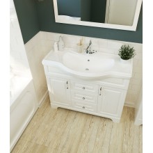 Тумба под раковину 1MarKa Прованс New 80Н У94490 Белый глянец