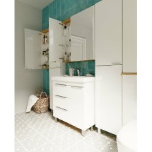 Тумба под раковину 1MarKa Gaula 80Н У92516 White