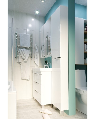 Тумба под раковину 1MarKa Gaula 80Н У92517 White