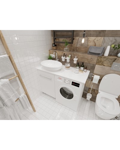 Тумба под раковину 1MarKa Wash 48Н Ц0000002638 Белый глянец