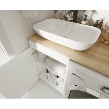 Тумба под раковину 1MarKa Wash 48Н Ц0000002638 Белый глянец